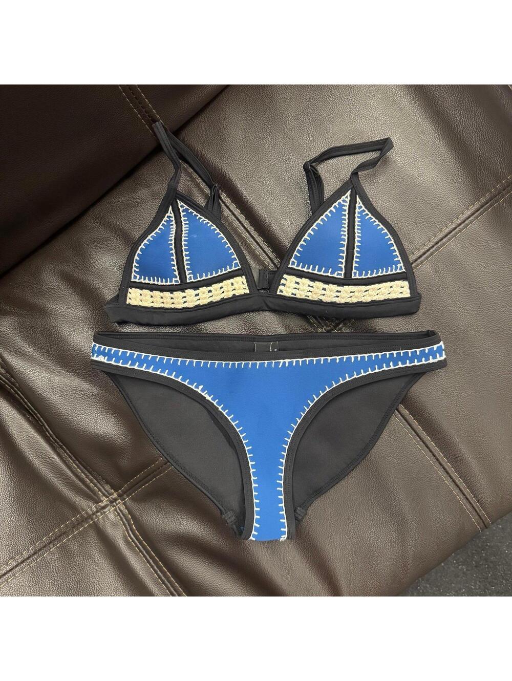 Triangl Crochet Bikini Set Size Small